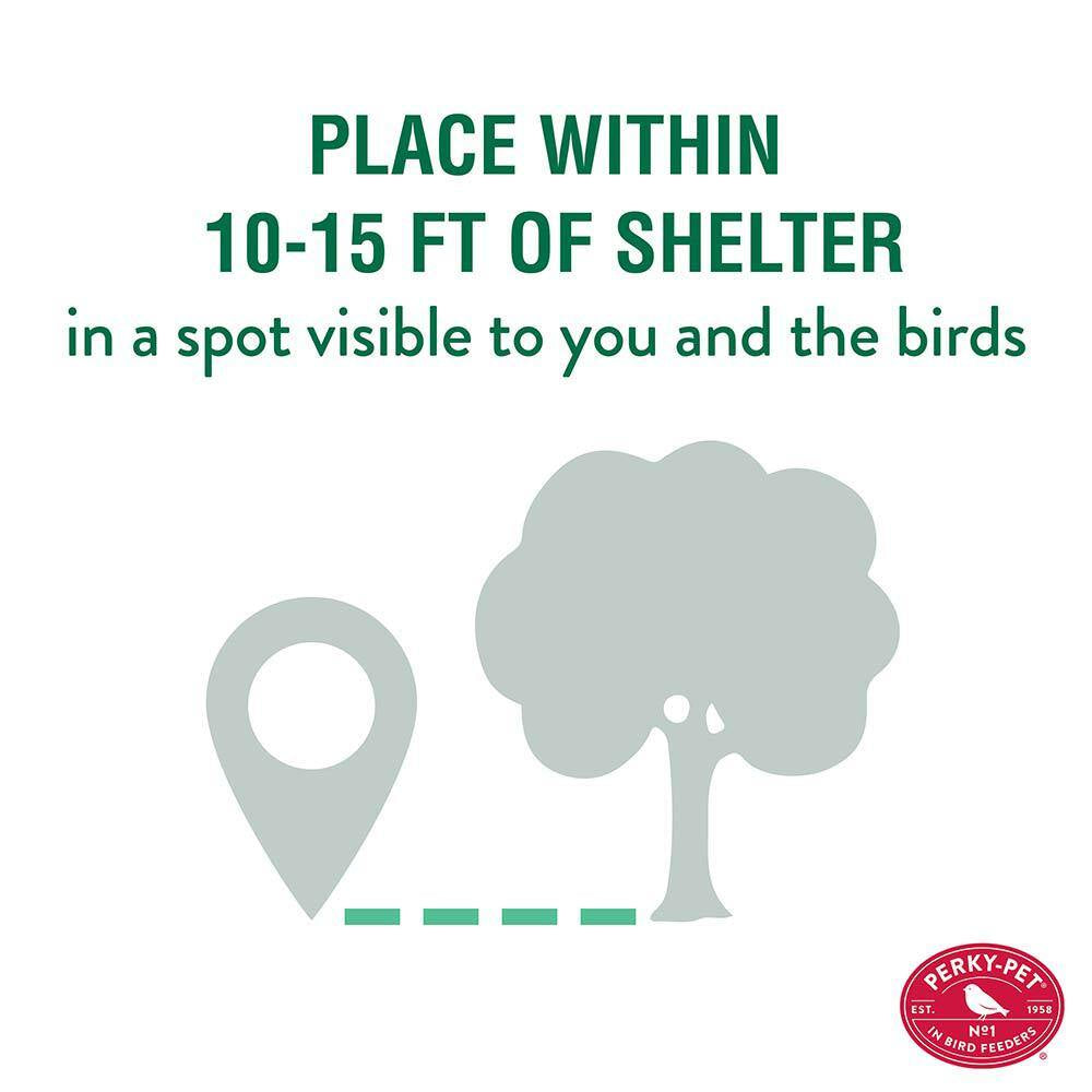 White Farmhouse Hanging Bird Feeder - 2.8 Lb. Capacity