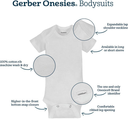 Baby-Boys 6-Pack Long Sleeve Bodysuits