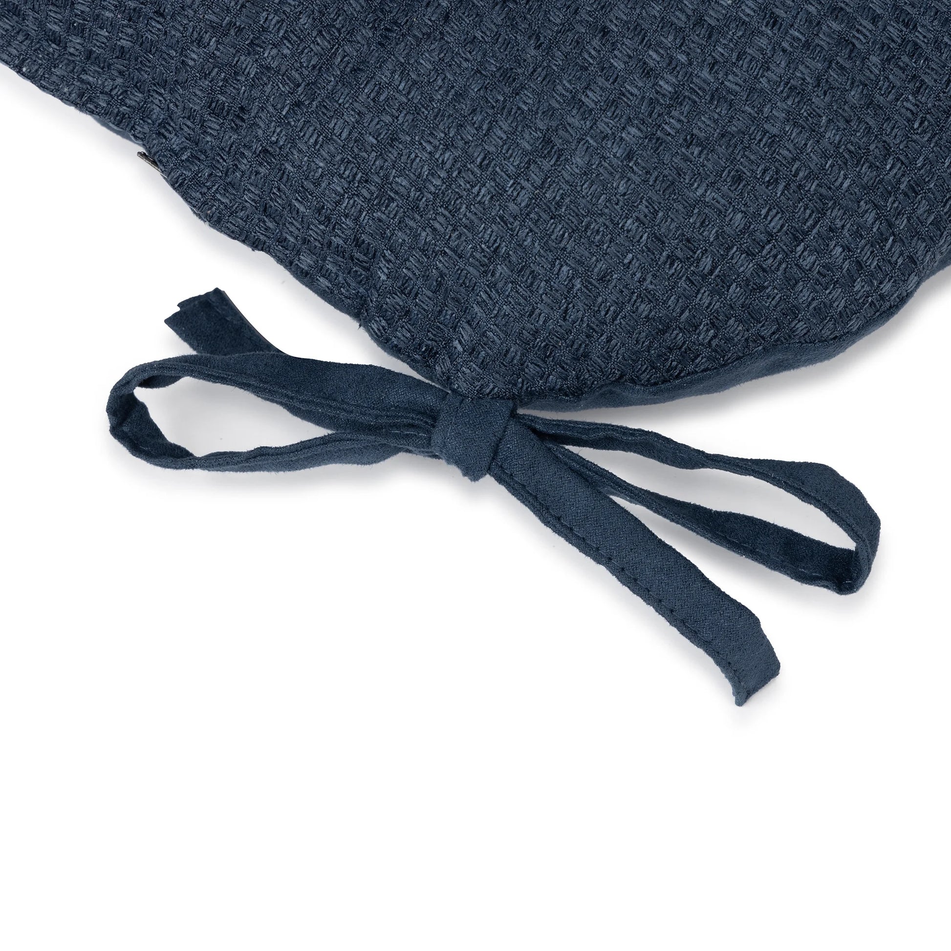 Shredded Memory Foam Chair Cushion, 16" X 14.5", Washed Indigo, Single