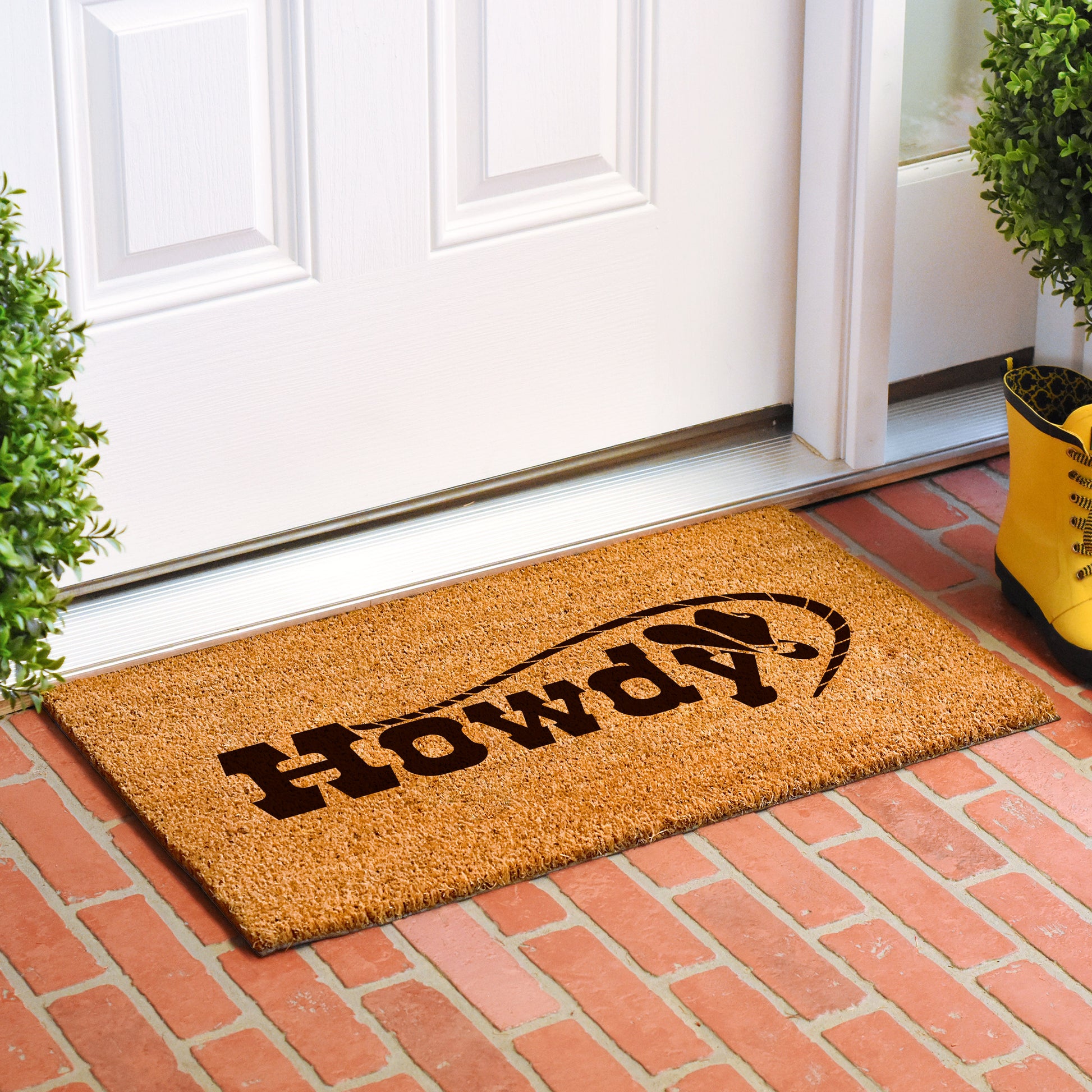 Howdy Doormat, 24" X 36"