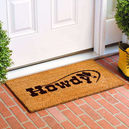 Howdy Doormat, 24" X 36"