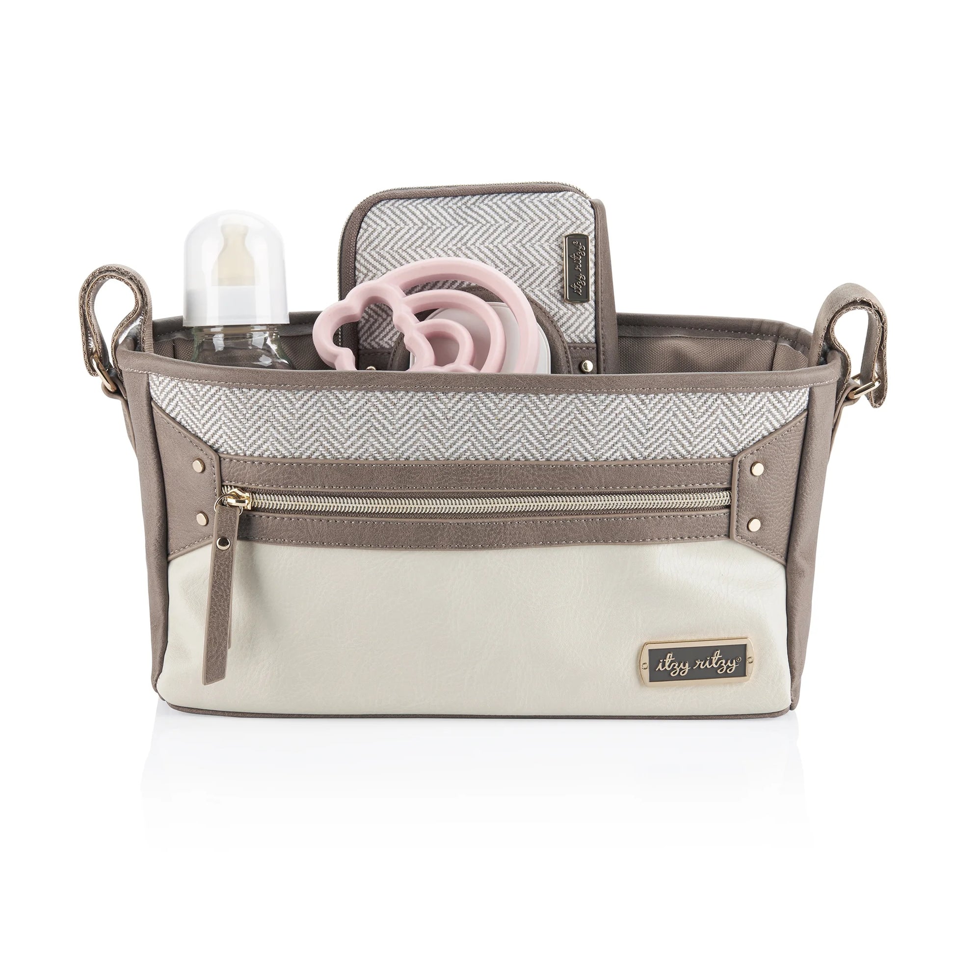 Stroller Caddy - Vanilla Latte