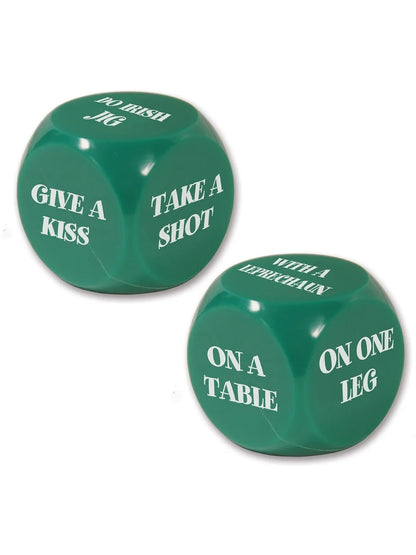 30426 St. Patrick Decision Dice Game, 2 Dices per Game