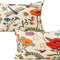 Lumbar 12X20 Throw Pillow Covers Set of 2 Outdoor Summer Spring Garden Flowers Farmhouse Décor outside Furniture Bench Decorative Cushion Cases for Patio Sofa Couch Chair Bed