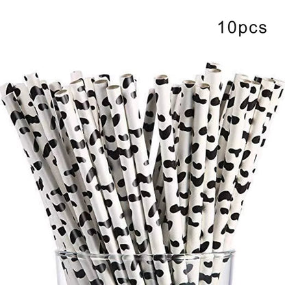 Farm Cow Theme Birthday Party Animal Party Cow Decoration Disposable Cup Plate Tablecloth Baby Shower Balloon Decoration