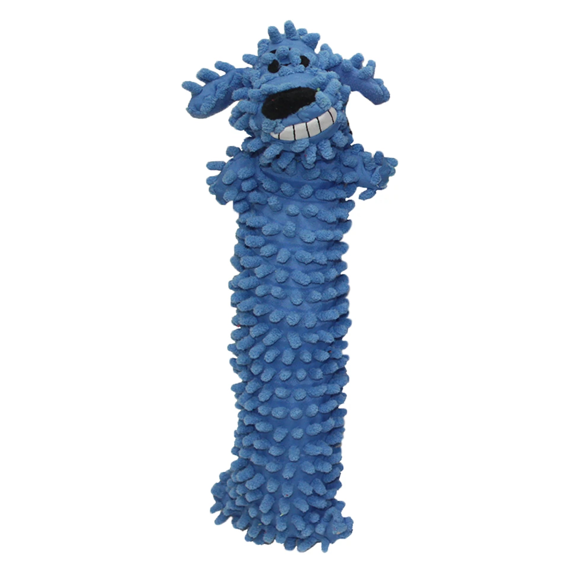 Stuffing Free Floppy Moppy Loofa Plush Dog Toy, 12", Color May Vary