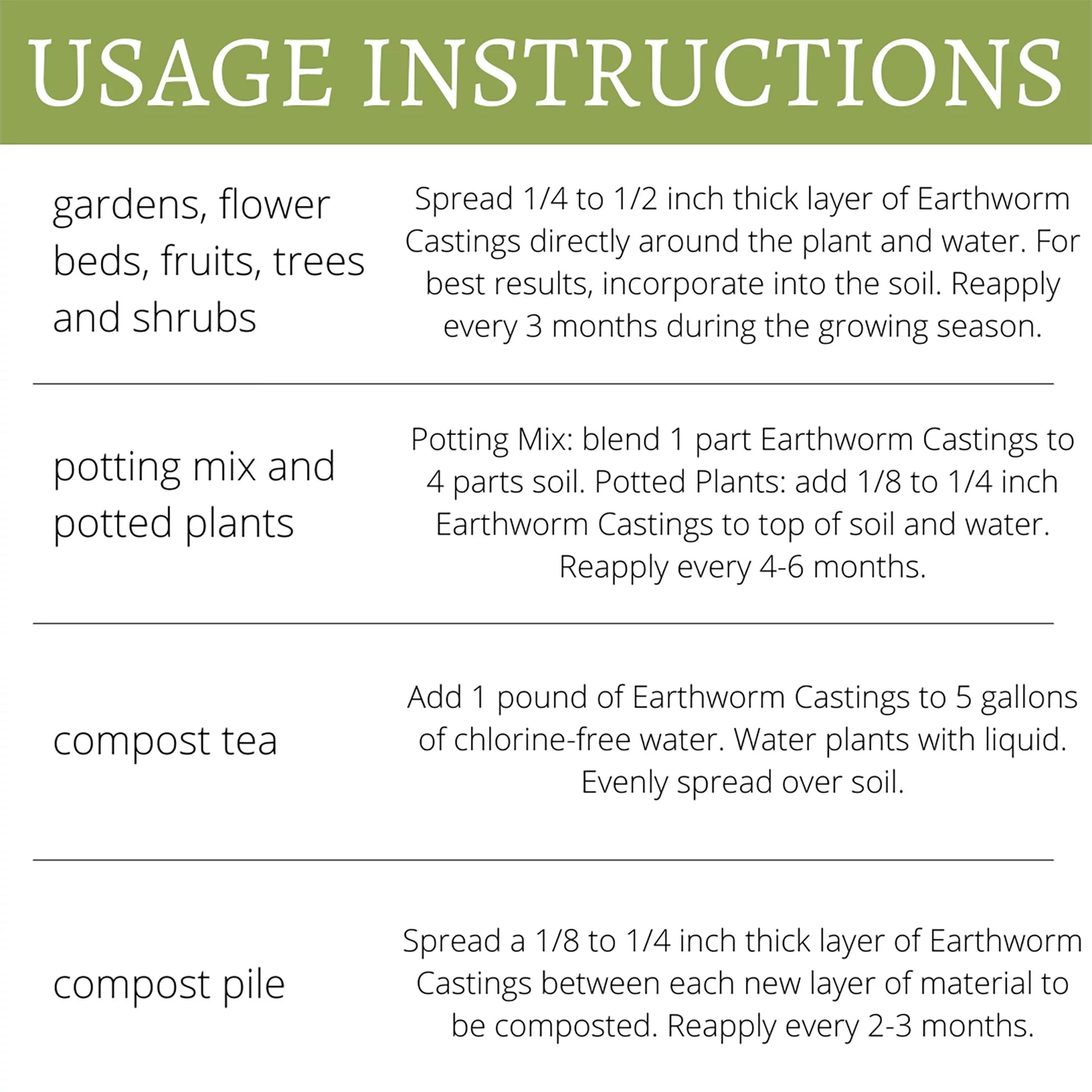 Earth Science Growth Essentials Organic Earthworm Castings 4 Lb