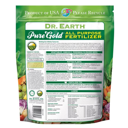 Organic & Natural Pure Gold All Purpose Plant Food, 2-2-2 Fertilizer, 3 Lb.