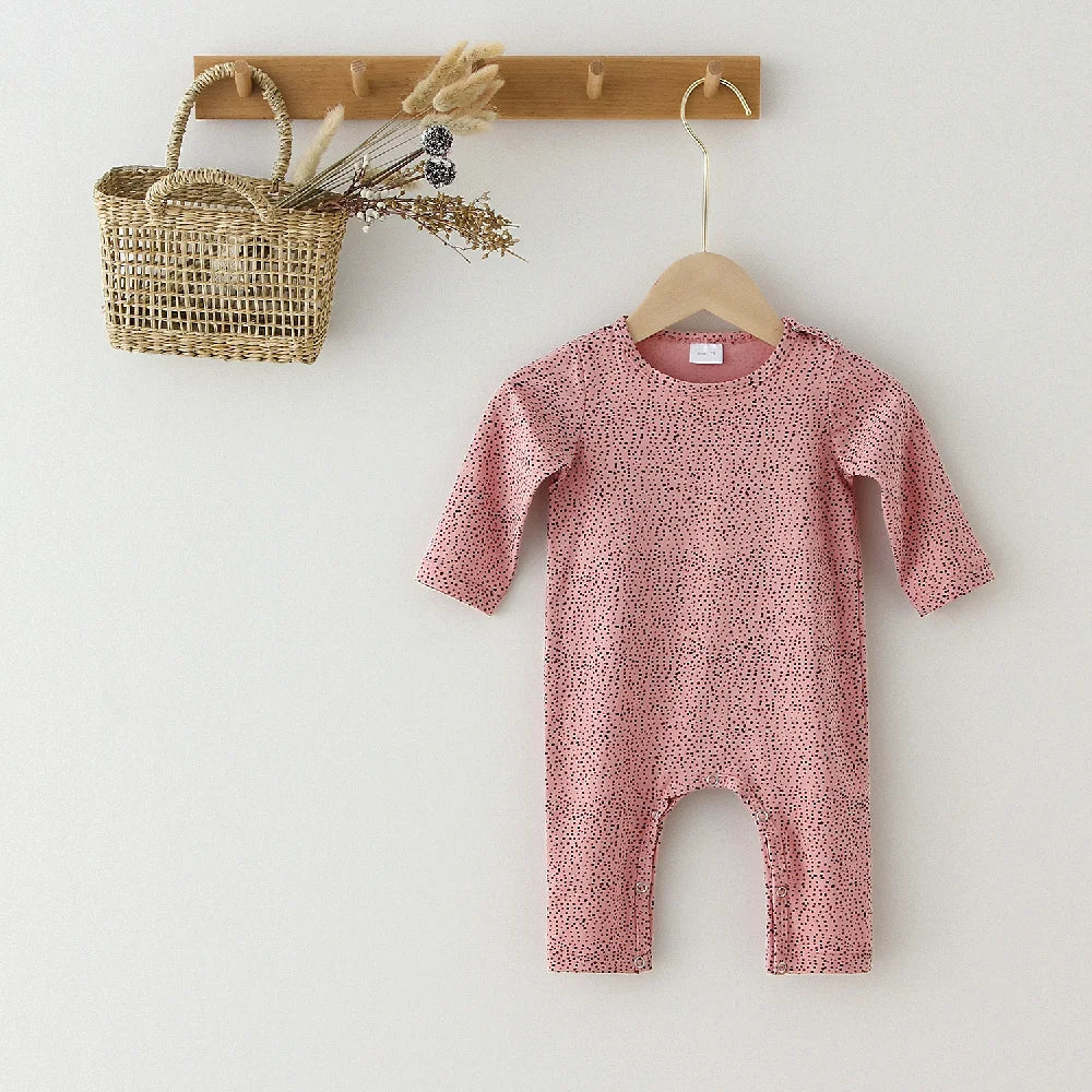 Infant Boy Girls Baby Clothes Sets Dot Pattern Cotton Spring Summer Newborn T Shirt + Pant Baby Pajamas Sets Kids Clothing