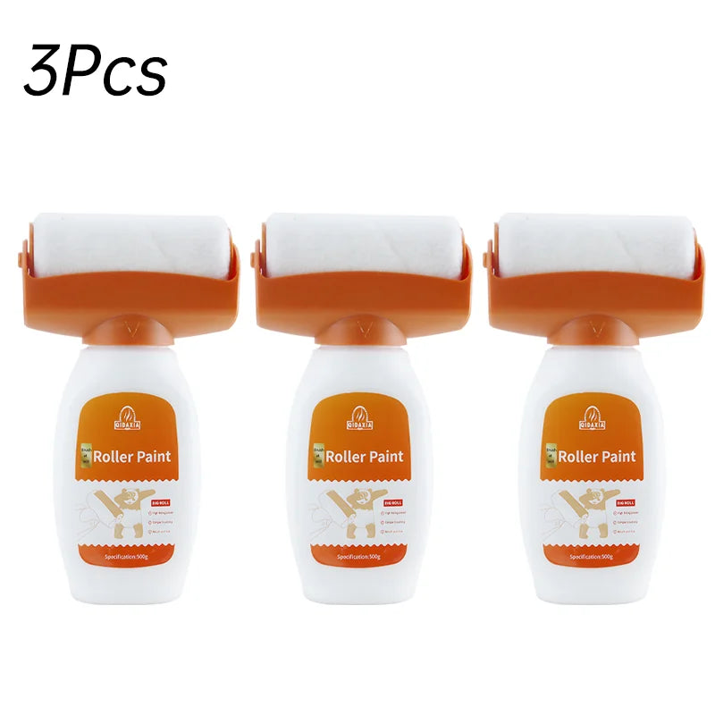 Wall Repair Roller Paint Household Supply Cleaning Tool White Water Based Latex Paint Roller DIY Renovation Wall Spackle Roller