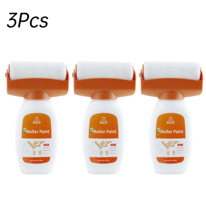 Wall Repair Roller Paint Household Supply Cleaning Tool White Water Based Latex Paint Roller DIY Renovation Wall Spackle Roller