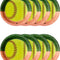 Softball 7" round Dessert Paper Plates (8 Pack) Girl'S Fastpitch Softball, Extra Innings Collection by