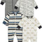 Baby-Boys 4-Pack Sleep 'N Play Footies