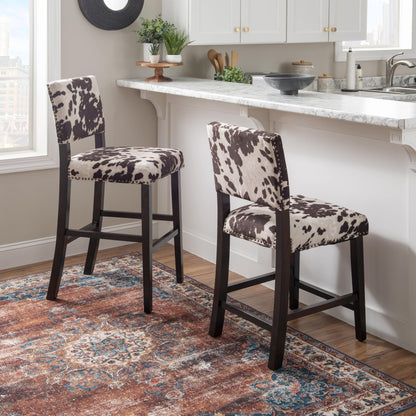 Corey Counter Stool, Udder Madness, 24 Inch Seat Height