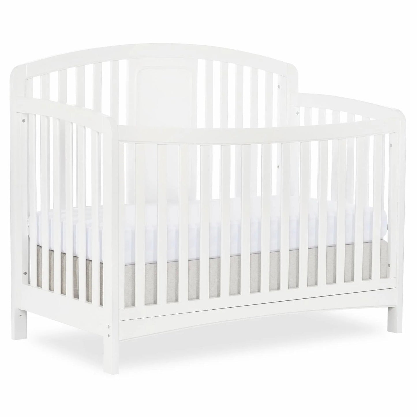 Dakota 4-In-1 Convertible Crib, Greenguard Gold Certified, White