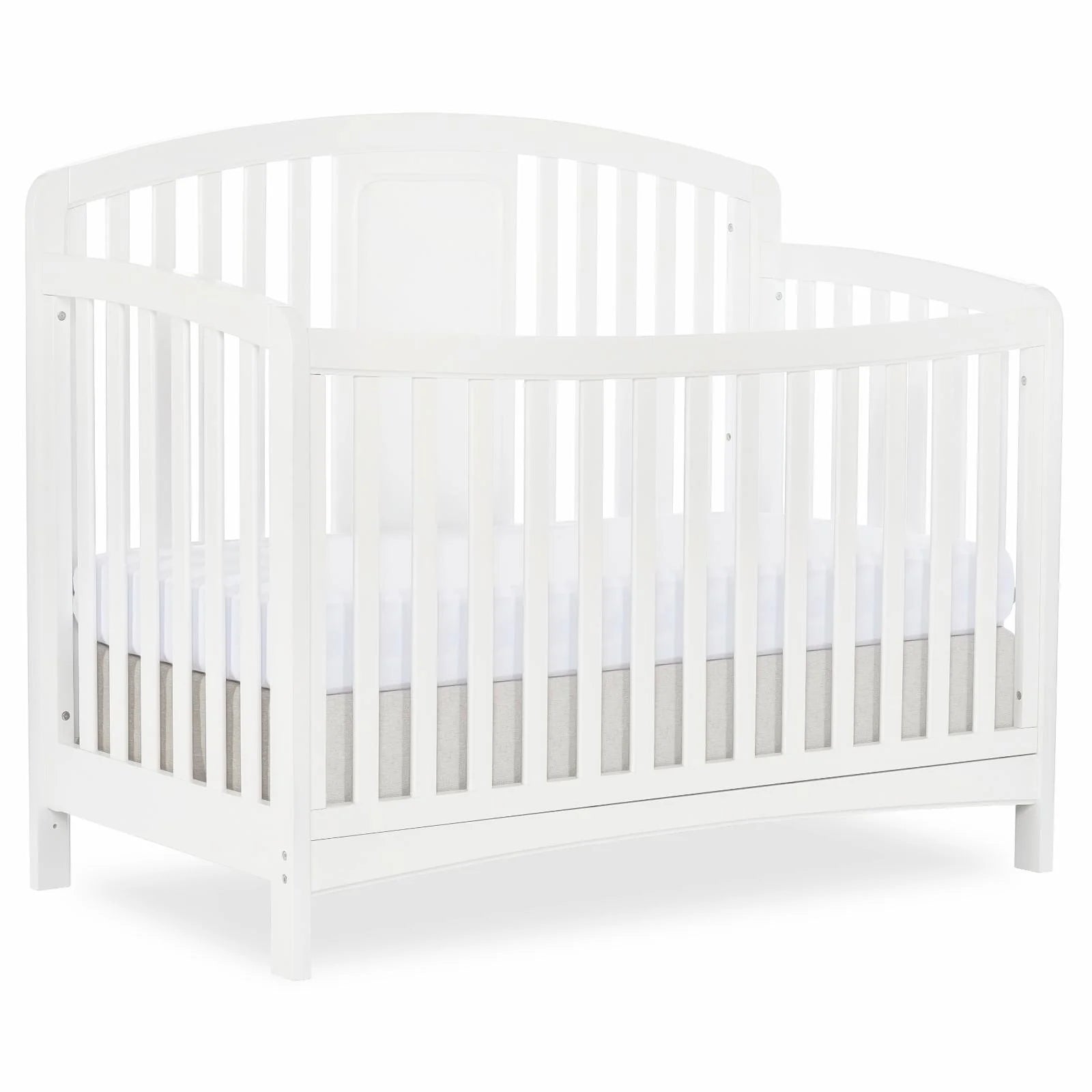 Dakota 4-In-1 Convertible Crib, Greenguard Gold Certified, White