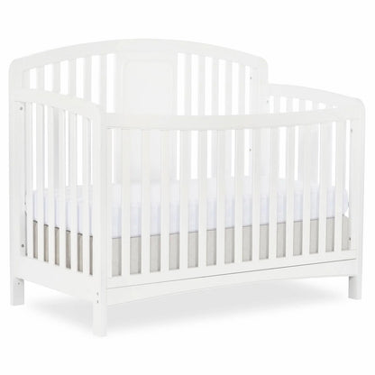 Dakota 4-In-1 Convertible Crib, Greenguard Gold Certified, White