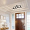 59530 4-Light Complete Track Lighting Kit, Dark Bronze, Clear Glass Bell Shaped Shades, Ceiling Light Fixture, Ideal for Kitchen and Dining Room, LED Bulb Compatible
