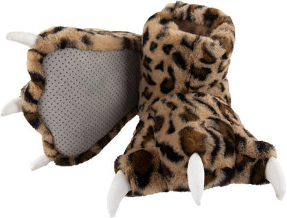 Animal Paw Slippers for Kids and Adults, Fun Costume for Kids, Cozy Furry Slippers