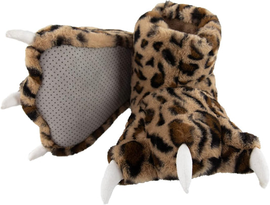 Animal Paw Slippers for Kids and Adults, Fun Costume for Kids, Cozy Furry Slippers