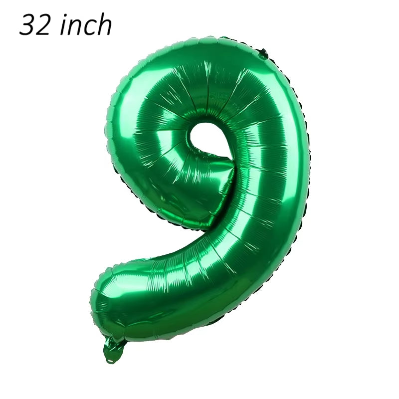 1Set Farm Theme Green Tractor Inflatable Balloons Happy Birthday Party Decoration Kids Birthday Excavator Vehicle Banner