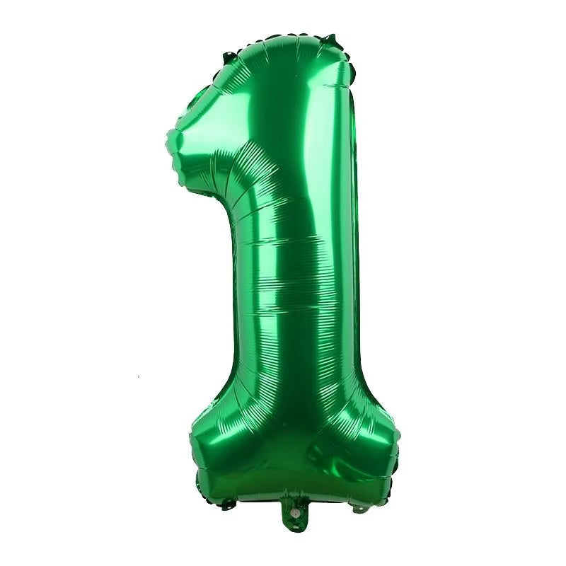 1Set Farm Theme Green Tractor Inflatable Balloons Happy Birthday Party Decoration Kids Birthday Excavator Vehicle Banner