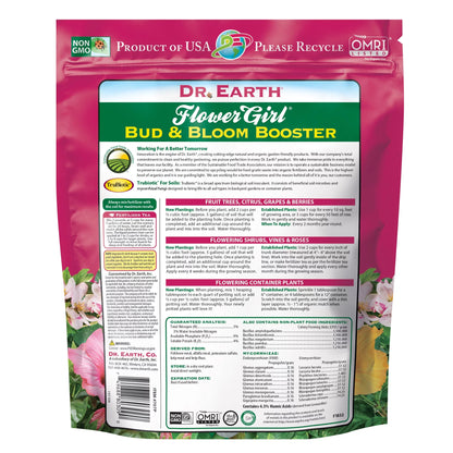 Flower Girl Premium Bud & Bloom Booster Plant Food, 3-9-4 Fertilizer, 4 Lb.