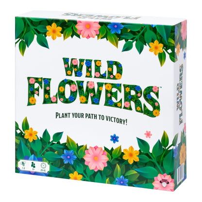Wild Flowers Family Fun Strategy Game, Ideal for Solo Play, and 1 to 4 Players Aged 8+