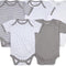Unisex Baby Bodysuits, 5-Pack Short & Long Sleeve One-Pieces, 100% Organic Cotton Bodysuit