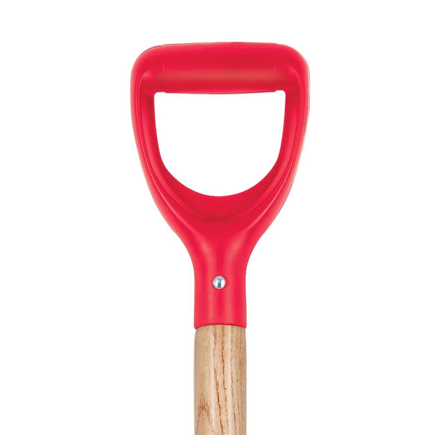 Tru-Tough 45 In. Aluminum Scoop Transfer Shovel with D-Grip and Wood Handle