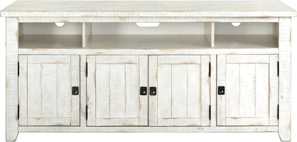 Nantucket 65" TV Stand, Antique White