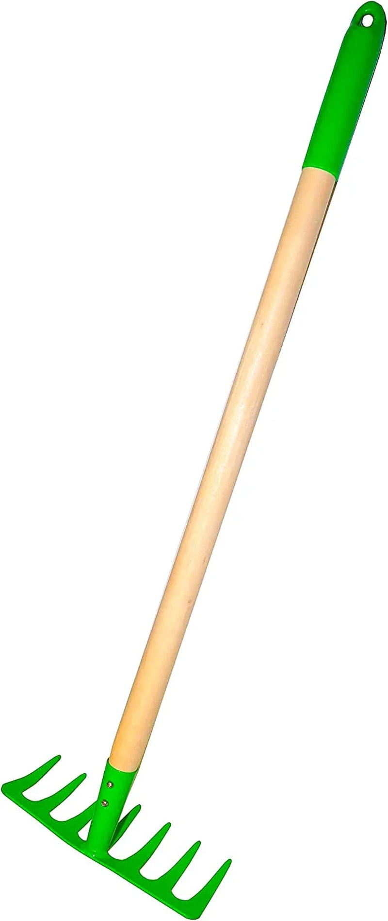 Justforkids New Kids Garden Tool Set Toy, Rake, Spade, Hoe & Leaf Rake , 4-Piece