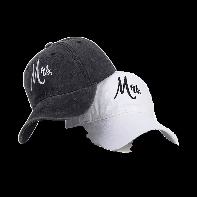 Mr and Mrs Baseball Caps Men Women Hats Bride and Groom Cap Gifts for the Couple Wedding Favors for Lovers
