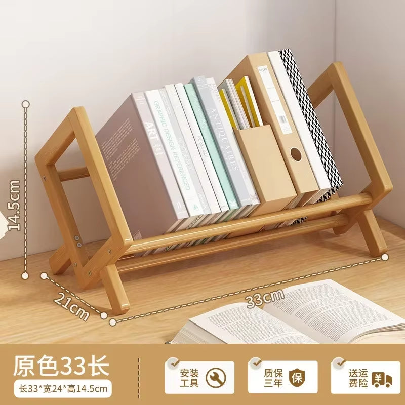 Desktop Small Book Rack for Room Book Shelf Furniture CD Storage Shelf Simple Economy Book Stand Bookshelves Bookcase Organizer