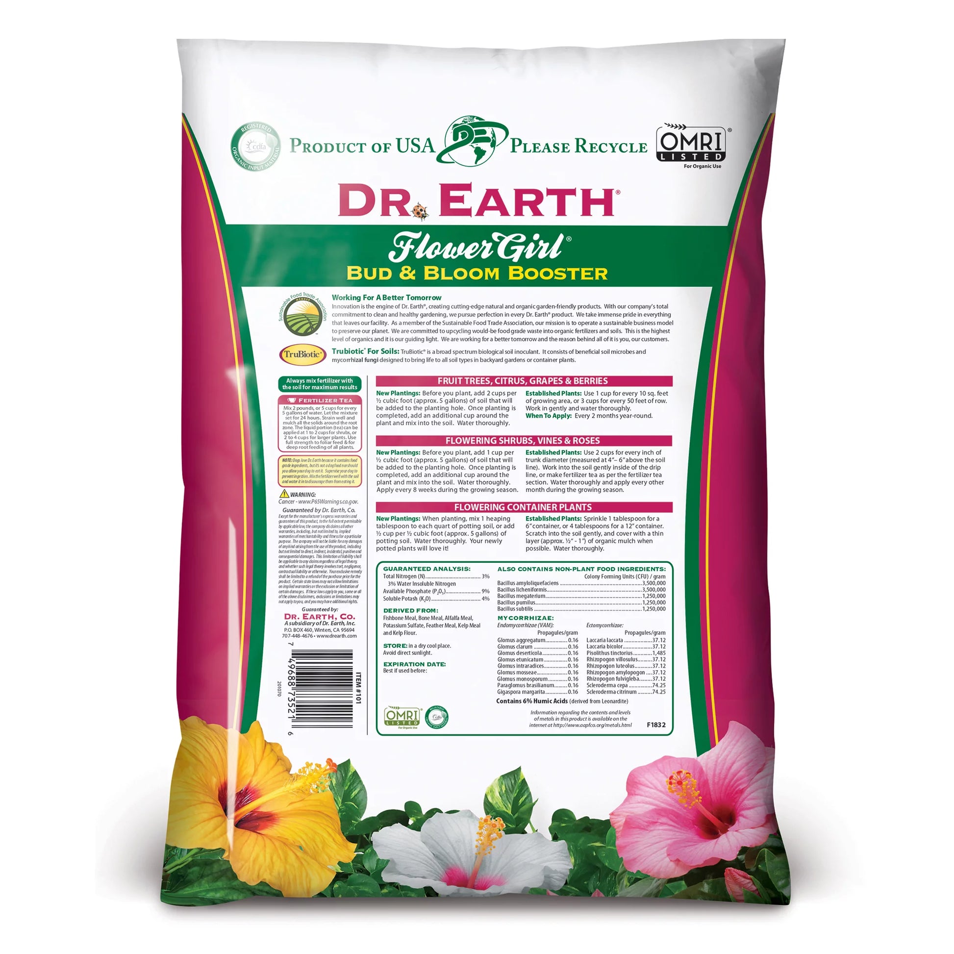 Flower Girl Premium Bud & Bloom Booster Plant Food, 3-9-4 Fertilizer, 12 Lb.