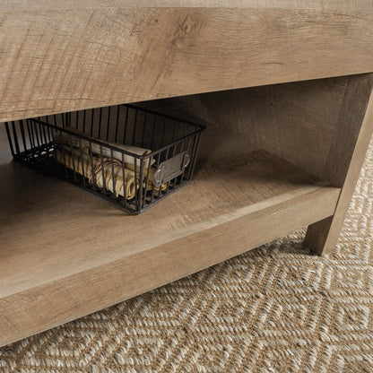 Bridge Acre Wood Lift-Top Coffee Table in Lintel Oak, Lintel Oak Finish