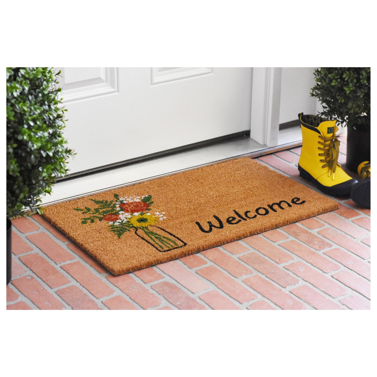 Summer Bouquet Outdoor Doormat