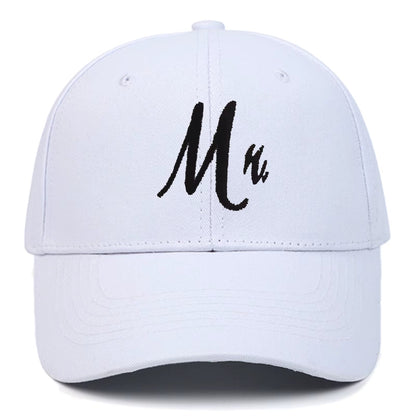Mr and Mrs Baseball Caps Men Women Hats Bride and Groom Cap Gifts for the Couple Wedding Favors for Lovers