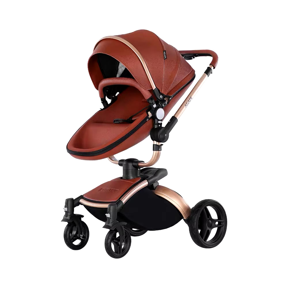 2025 Luxury Baby Stroller 3 in 1 Newborn Stroller Baby Car Carriange Shell Type Pushchair High Quality Baby Pram High Landscape