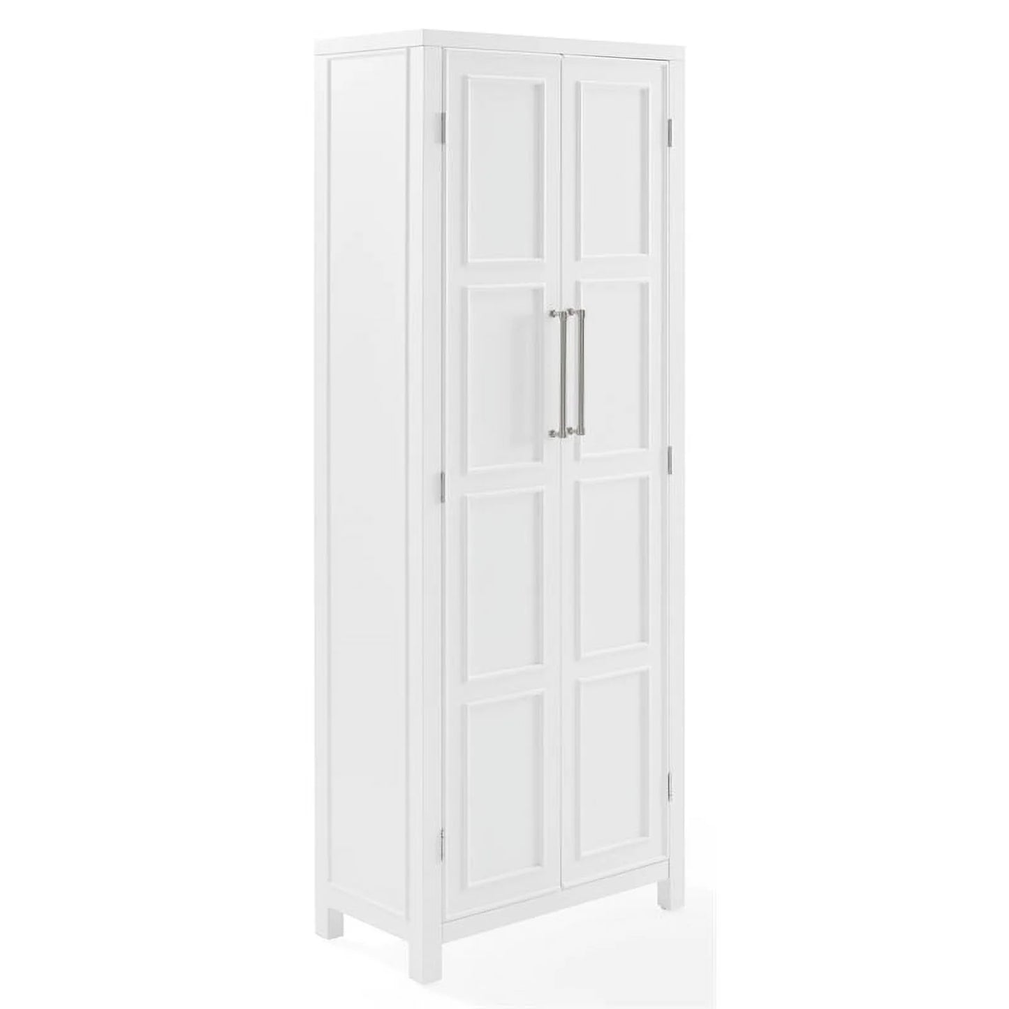 Cutler Modern Wood Storage Pantry in White