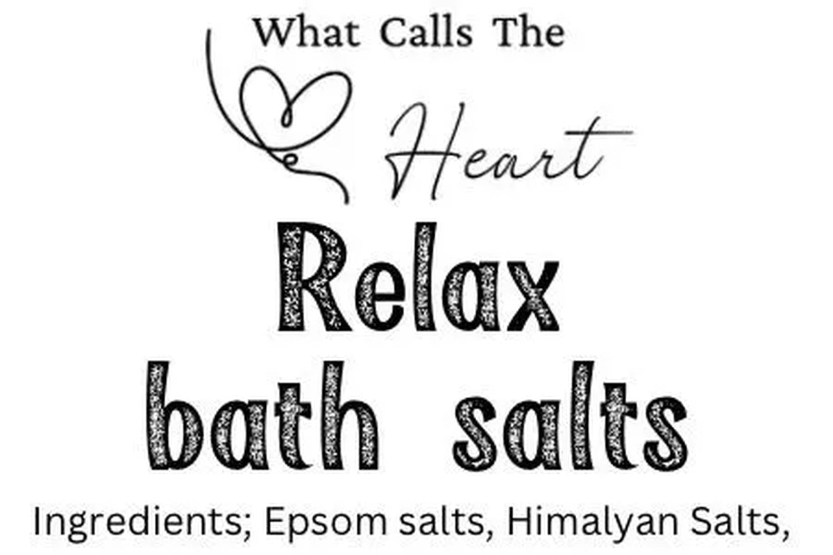 Christmas Bath Salts in a Jar, Stocking Stuffer Gift