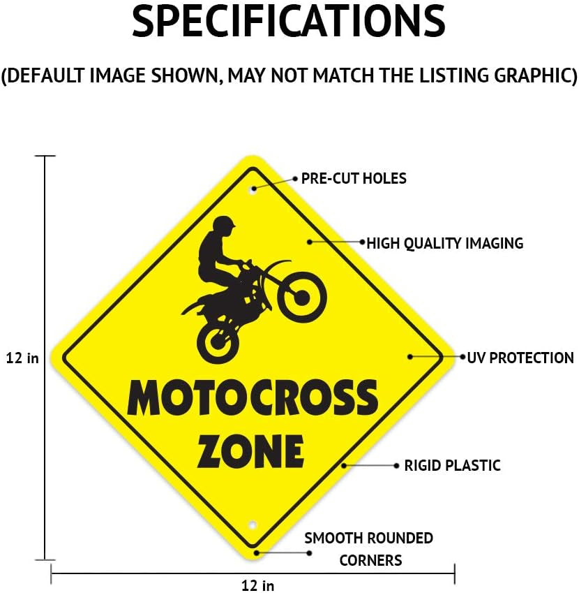 Tractor Crossing Sign Zone Xing | Indoor/Outdoor | 12" Tall New Farmer Case Cat Farm Trailer Combine Equipment