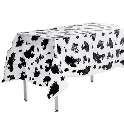 Farm Cow Theme Birthday Party Disposable Cup Plate Tablecloth Animal Cow Balloons Baby Shower Wedding Decoration Kids Favors