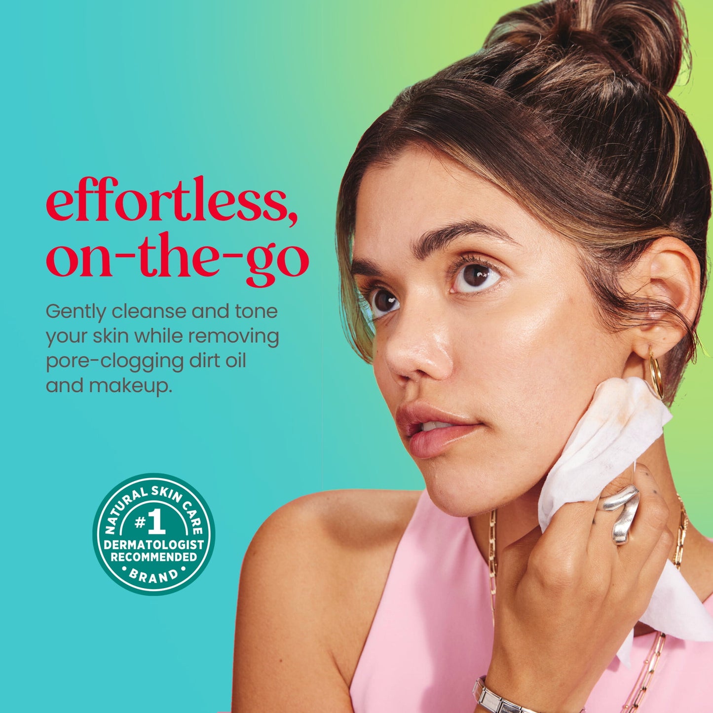 Micellar Facial Towelettes with Coconut and Lotus, 30 Ct. Package