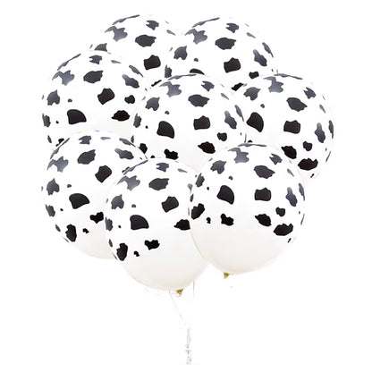 Farm Cow Theme Birthday Party Disposable Cup Plate Tablecloth Animal Cow Balloons Baby Shower Wedding Decoration Kids Favors