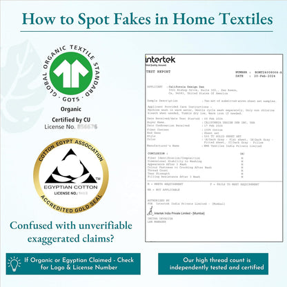 Soft & Silky 500 Thread Count 100% Cotton Sateen, Cool & Smooth with a Classic Opening, Set of 2 King Pillow Cases (Solid - Silver Sage)