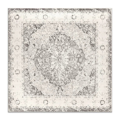 Hector Performance Oriental Gray/Ivory/Black Indoor Rug