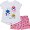 Baby Shark Girls Graphic T-Shirt and Shorts Outfit Set Infant to Little Kid