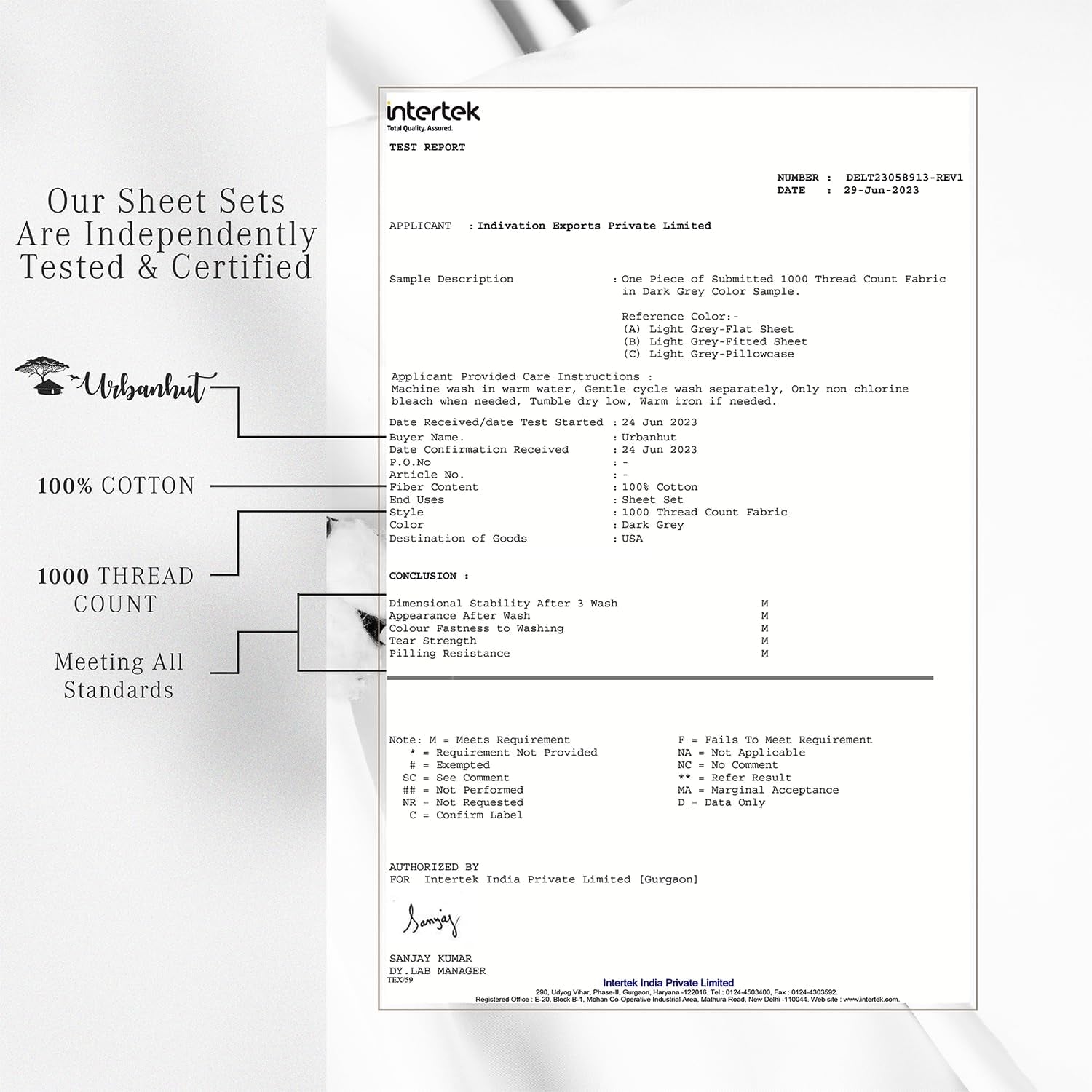1000 Thread Count Egyptian Cotton Sheets California King Size, Long Staple Soft & Breathable, 4 Pc Bed Sheet Sets, Luxury Hotel Sateen Sheets Fits 16" Deep Pocket - White