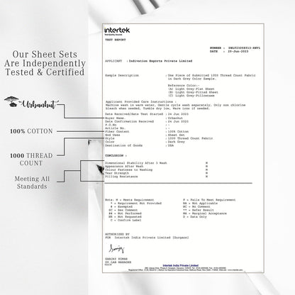 1000 Thread Count Egyptian Cotton Sheets California King Size, Long Staple Soft & Breathable, 4 Pc Bed Sheet Sets, Luxury Hotel Sateen Sheets Fits 16" Deep Pocket - White